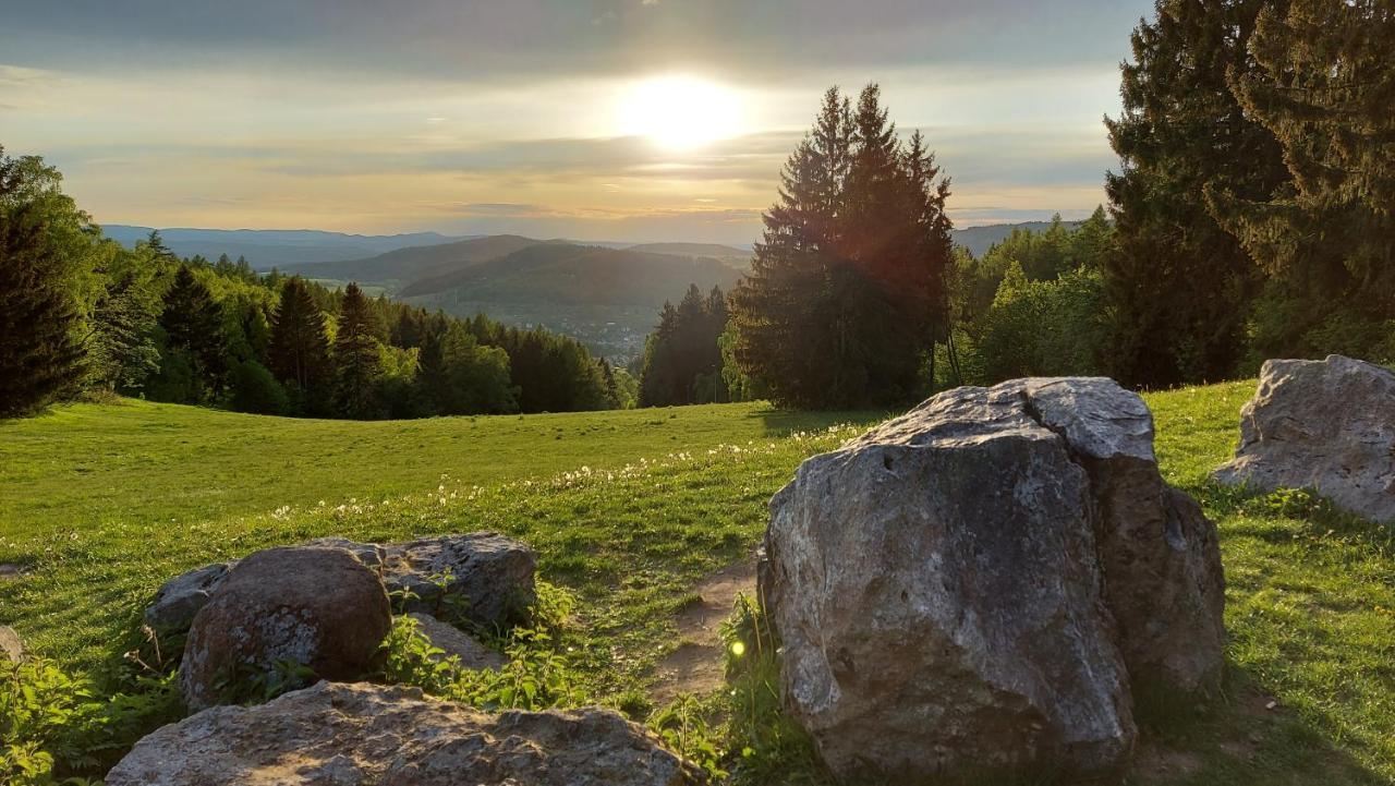 Ferienhaus Am Kirchberg Kurort Steinbach-Hallenberg Buitenkant foto