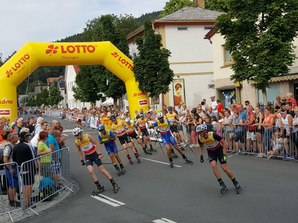 Ferienhaus Am Kirchberg Kurort Steinbach-Hallenberg Buitenkant foto